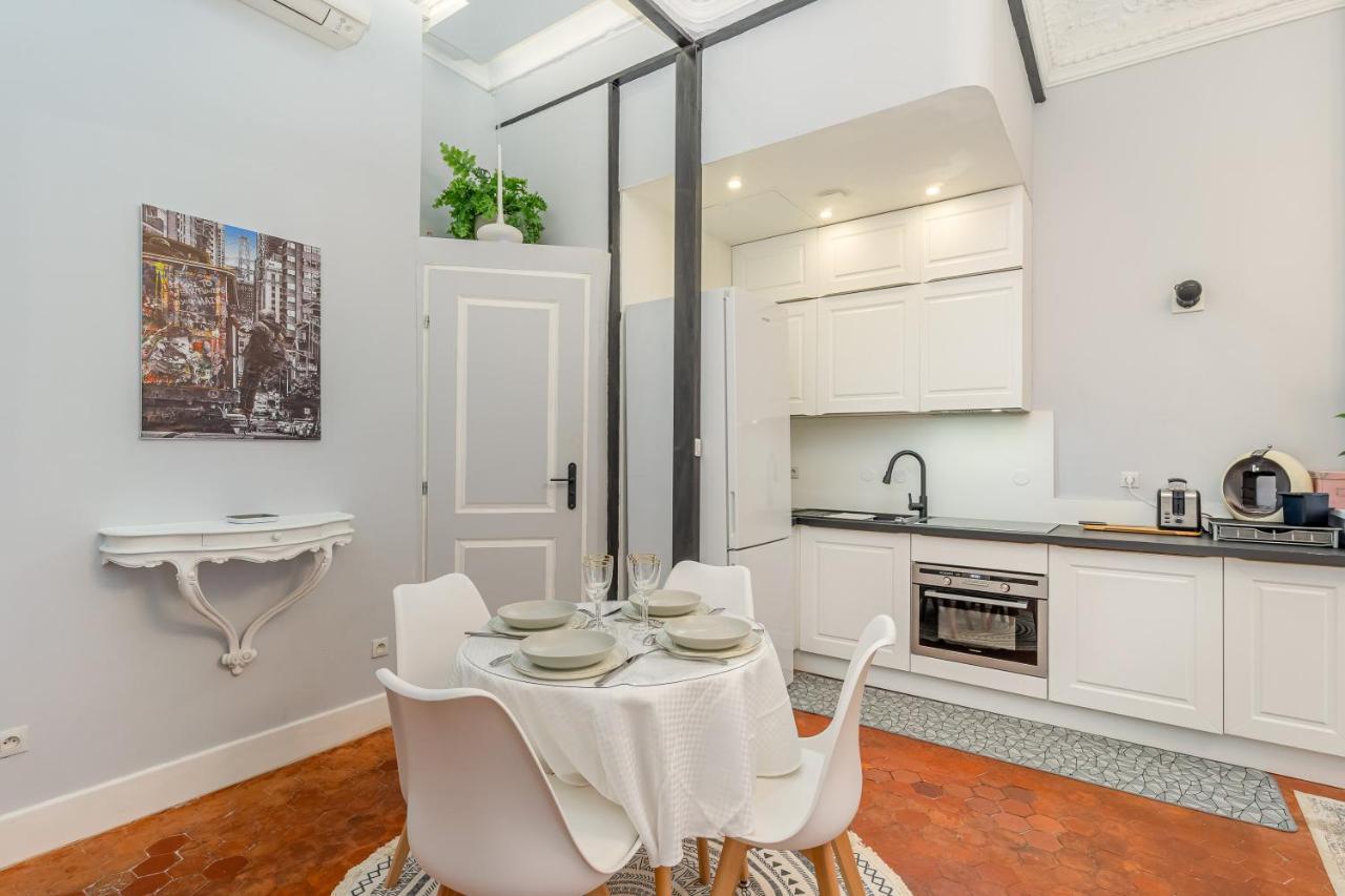 Nouvel Appartement De Caractere Et Climatise A La Joliette Marsilia Exterior foto